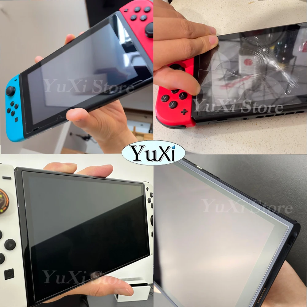 Vidrio Protector para Switch 2 Protector de pantalla de vidrio templado para Switch Oled Lite NS2 HD accesorios de película de pantalla transparente - imagen 5