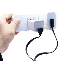 Cable de datos USB a tipo C de carga rápida de 50CM y 100CM, codo USB plano de alta flexibilidad, codo tipo C compatible con cable de carga de datos