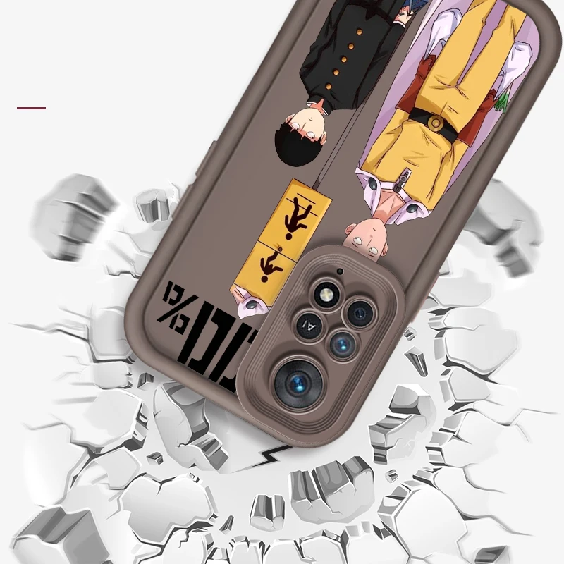 Mob Psycho-Funda de teléfono con escalera de ojo de arte para Apple, para iPhone 15, 14, 13, 12, 11, XS, XR, X Pro Max Plus, 100 - imagen 4