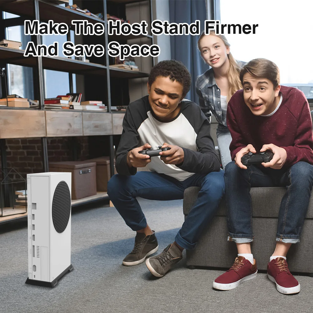 Soporte Vertical con rejillas de refrigeración integradas para Xbox Series S, accesorios de consola - imagen 4