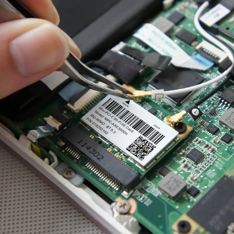 Tarjeta WiFi 6E AX210 Bluetooth 5.3 Mini PCI Express - imagen 5