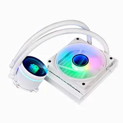 WJCOOLMAN 120mm ARGB ventilador procesador de refrigeración por agua disipador de calor para Intel 2011/1700/115X AM4 12cm PC radiador de refrigeración líquida