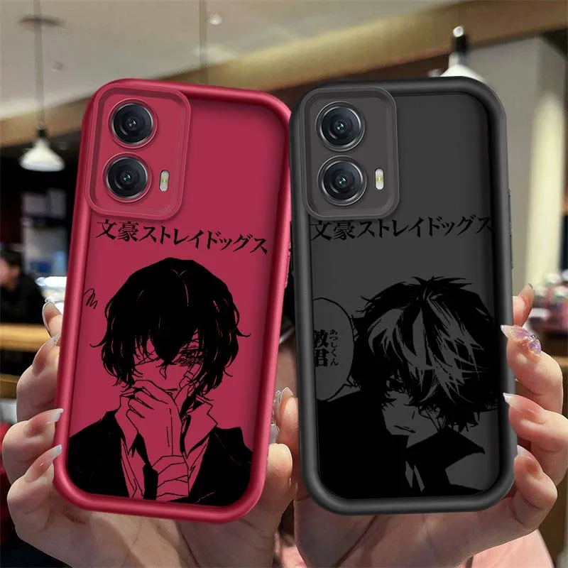 Anime Bungo Stray Dogs para Motorola Edge 50 60 G30 G20 G10 G05 G04s E30 E32 E14 Stylus Fusion Pro Eye escalera funda de teléfono - imagen 2