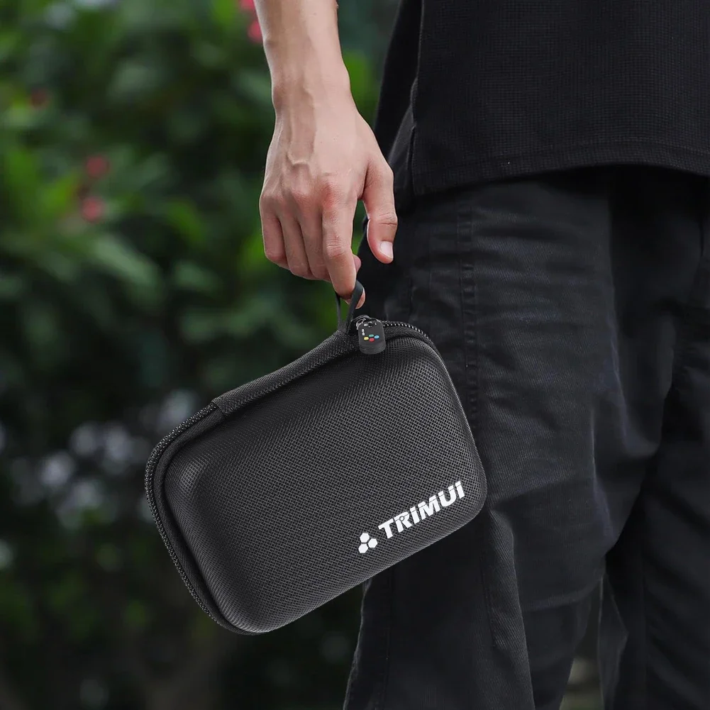 Estuche de transporte duro, bolsa de protección a prueba de golpes, Protector de pantalla de vidrio templado antiarañazos para consola de juegos portátil Trimui Brick - imagen 4