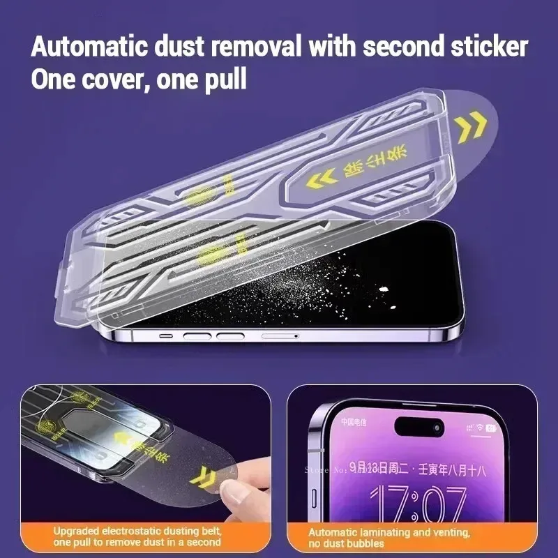 Protector de pantalla antiespía para OPPO Reno 13, 7Z, 11A, 8 Lite, 12 FS, 10 Pro Plus, 8T, 5G, 4G, vidrio templado de privacidad, 2 uds. - imagen 2