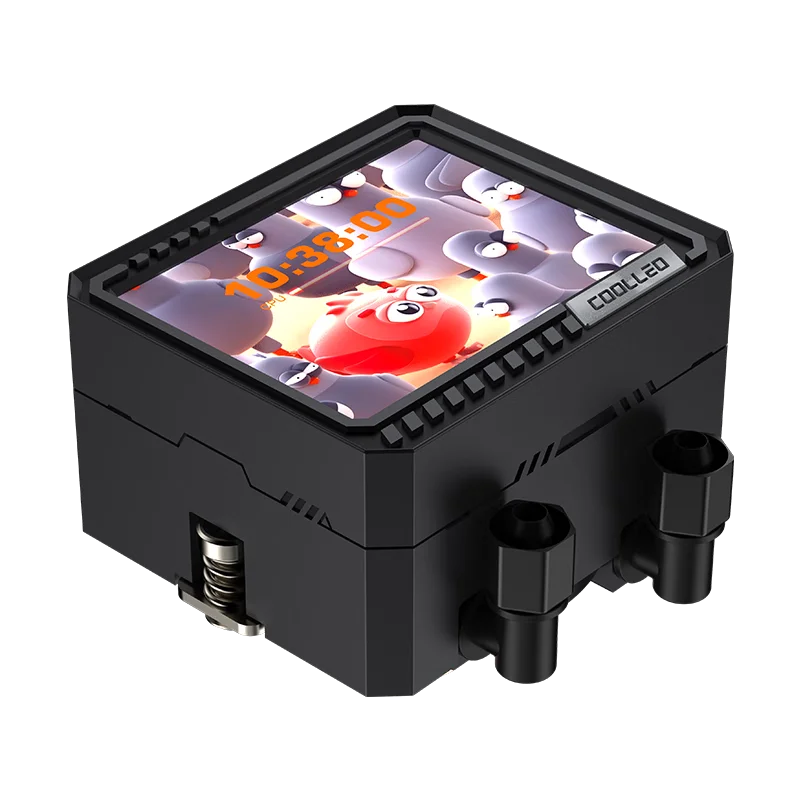 COOLLEO ICE MONARCH VISION 360 CPU todo en uno radiador de refrigeración por agua Emperor pantalla inteligente AIO refrigerador de líquidos LGA1851 1700 AM5AM4 - imagen 4