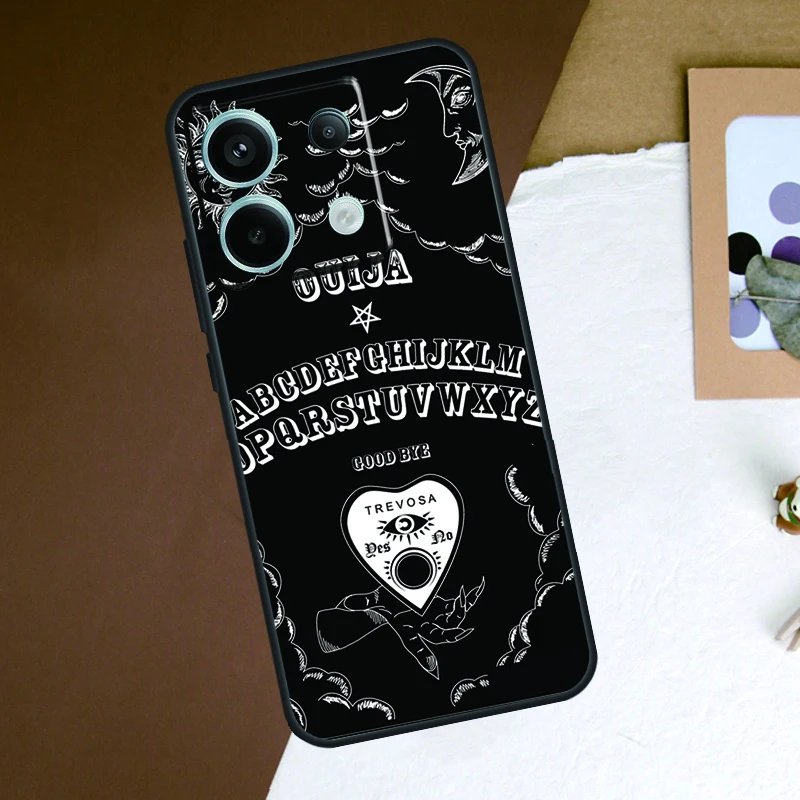 Ouija funda para Xiaomi Redmi Note 13 Pro Plus Note 12 11 9 10 11S 10S 12S Redmi 13C 10C 12C - imagen 2