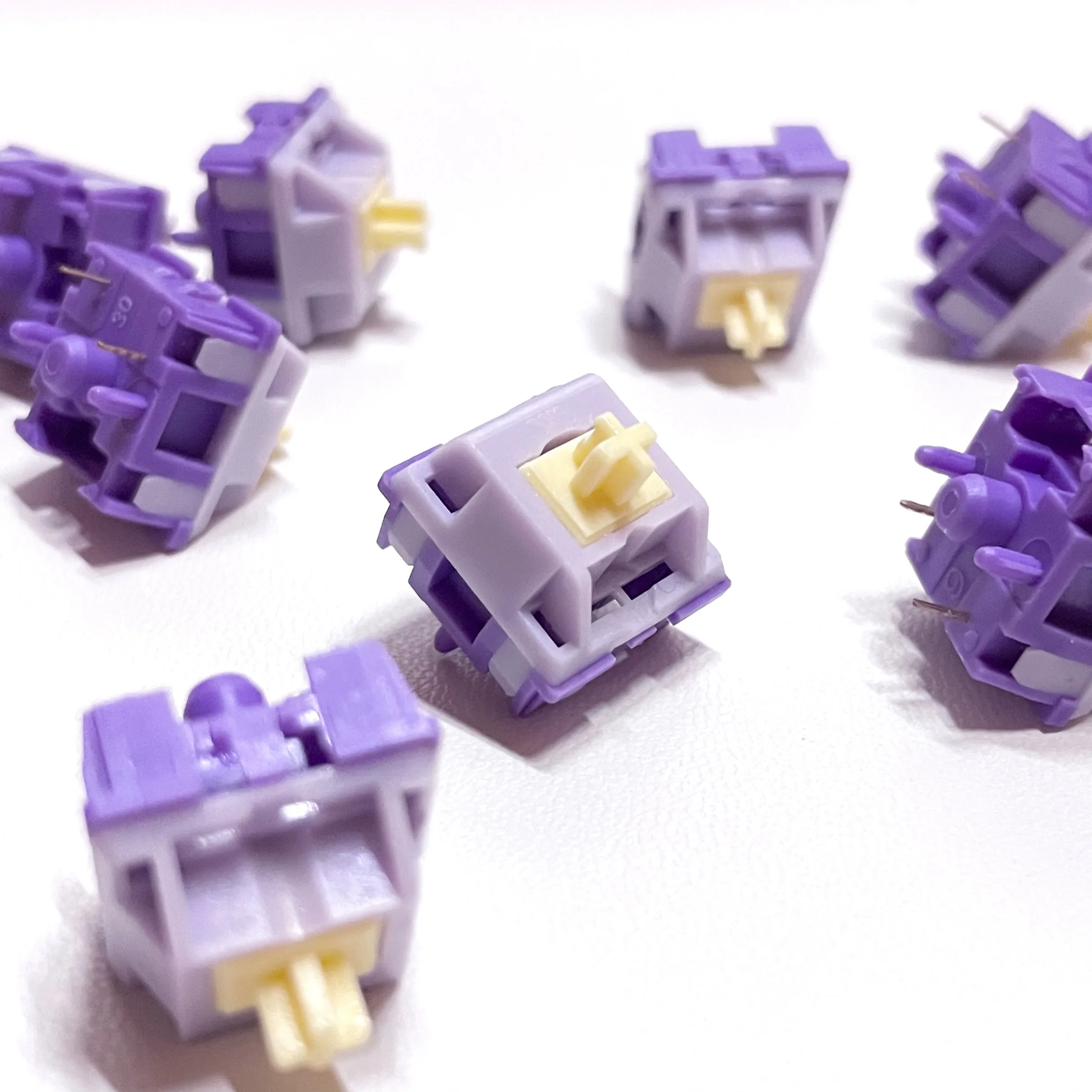 KTT interruptor lineal Jacinto de nailon, resorte de extensión de un solo segmento para teclados mecánicos o de juegos, nuevo - imagen 4