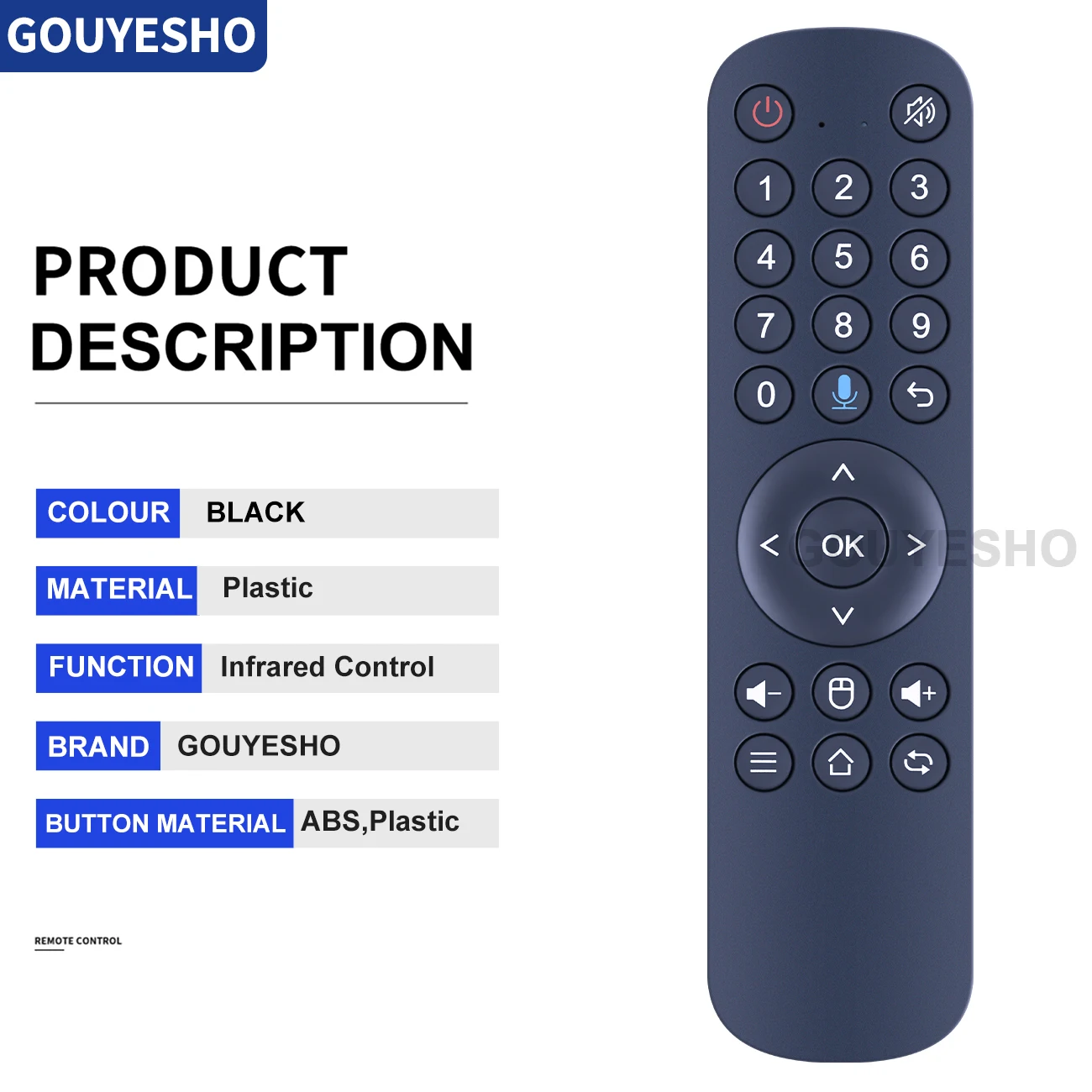 Nuevo Control remoto para Receptor FabyUSA Aparelho H-A / H.A / HA HTV 5 6 7 8 H5 H6 plus H7 H8 Brasil Box Tvbox - imagen 5