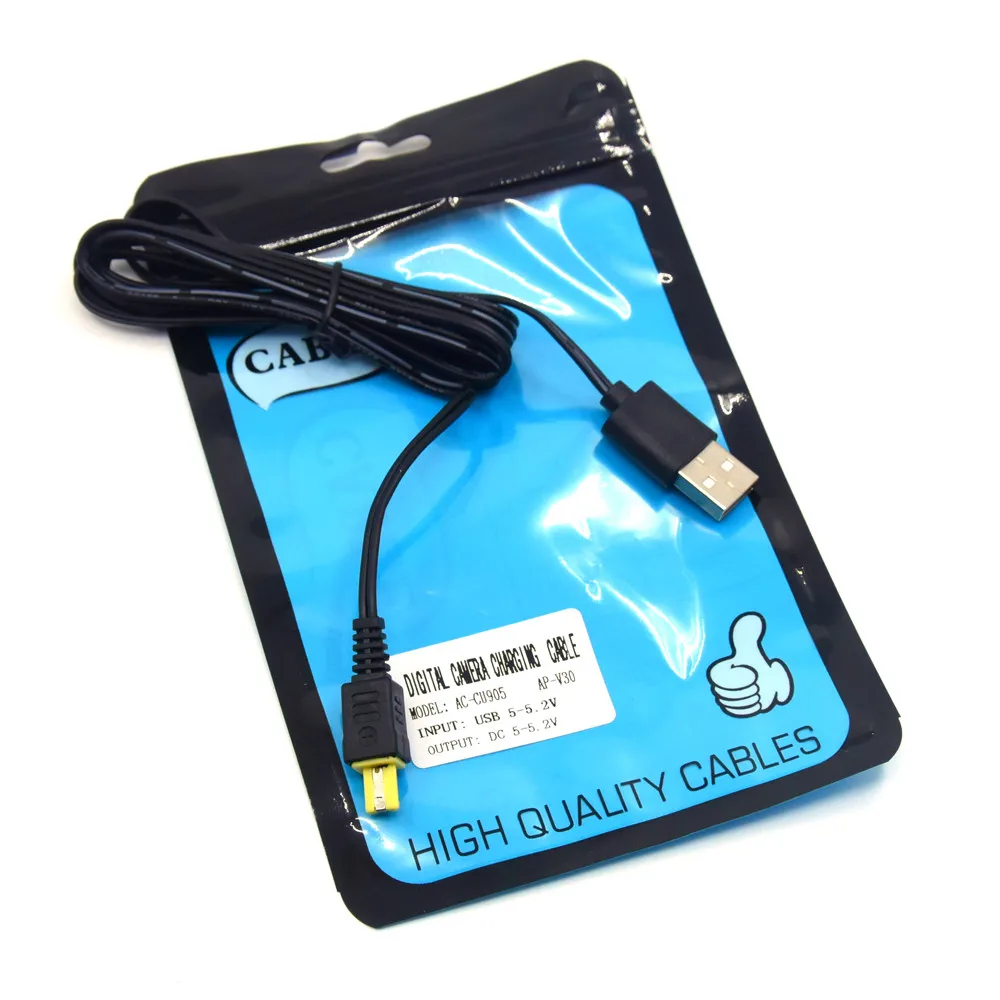 Cable USB AP-V30 AP-V30U APV30U adaptador de banco de energía CC para cámara JVC Everio DV GZ HM300 HM320 HM330 HM334 HM335 HM340 HM350 - imagen 4