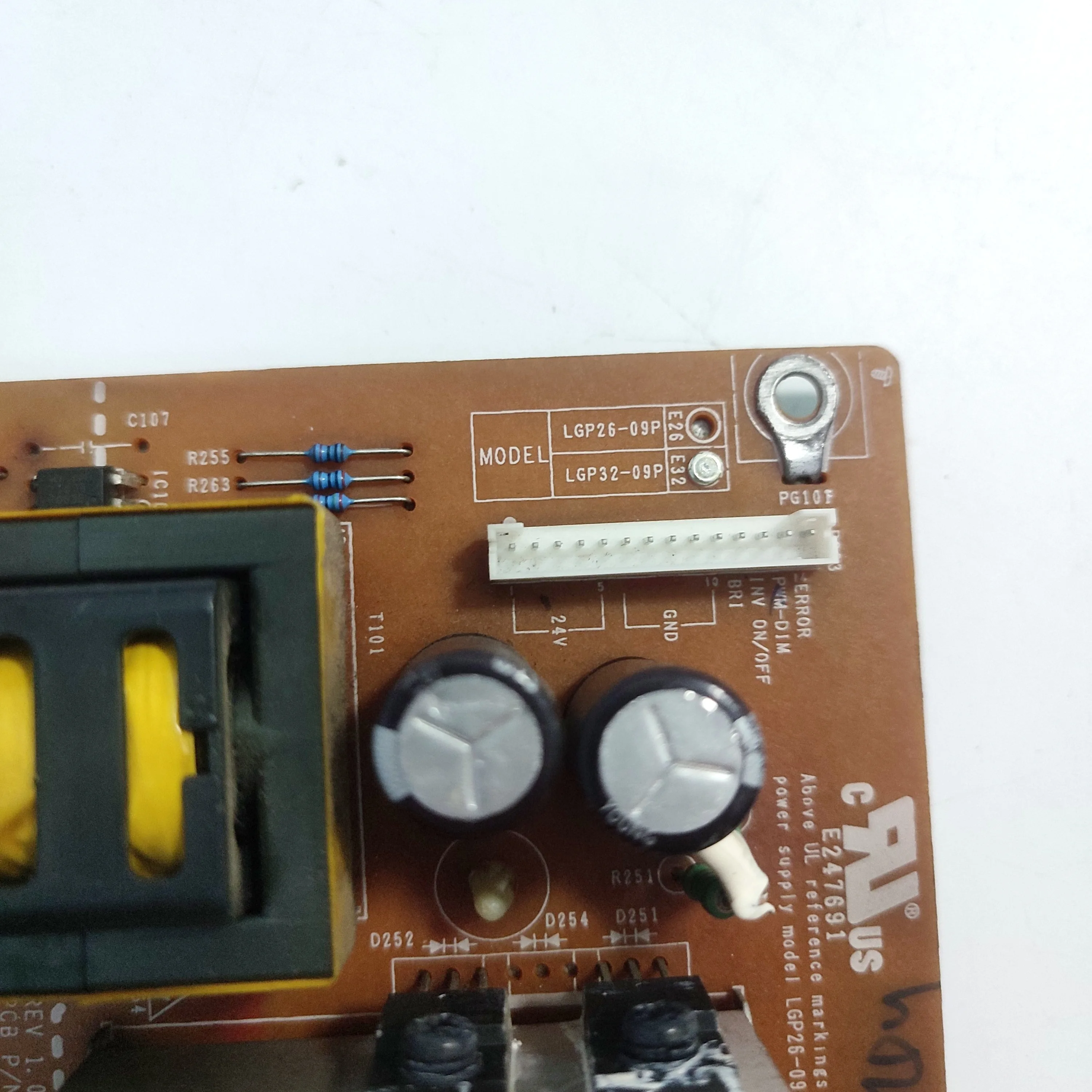 Placa de fuente de alimentación EAX55176301/11 LGP32-09P, EAY61632301, REV 1,0, Original, para 32LH200C-UA, 32LH2000, 32LG2100, 32 pulgadas - imagen 5