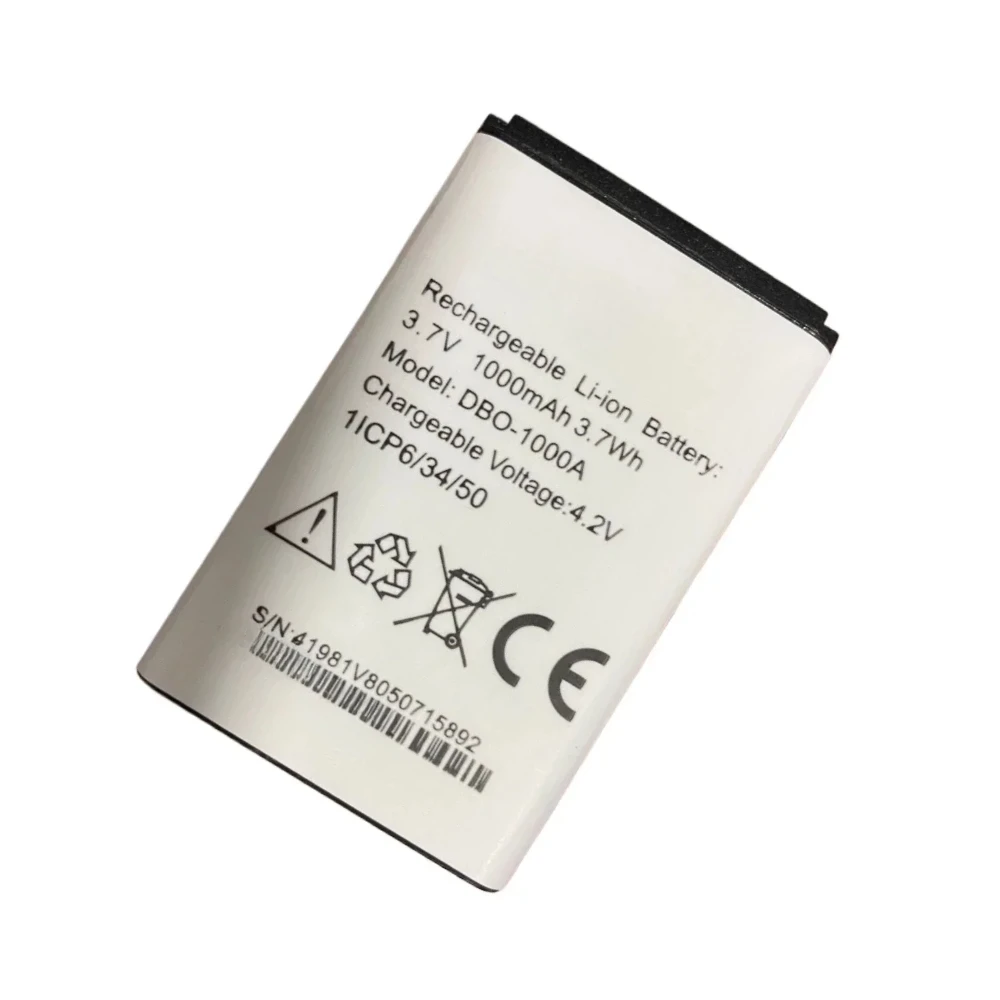 DBO-1000A 2 uds 3,7 V 1000mAh para batería DORO 1372/2404/1370 DORO - imagen 4