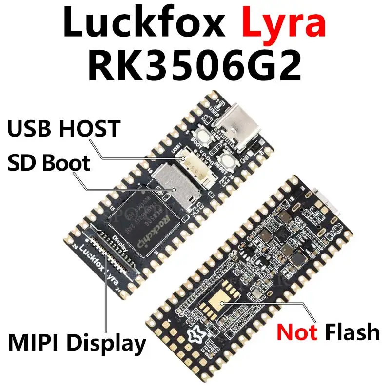Luckfox Lyra RK3506G2 versión SD-Boot RK3506G2 Rockchip Linux Board RK3506 para pantalla MIPI/DSI Cortex-A7 - imagen 2