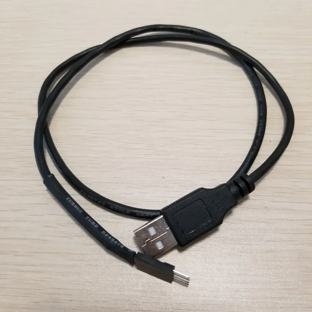 Cable USB interno A a conector Dupont macho para placa base - imagen 3