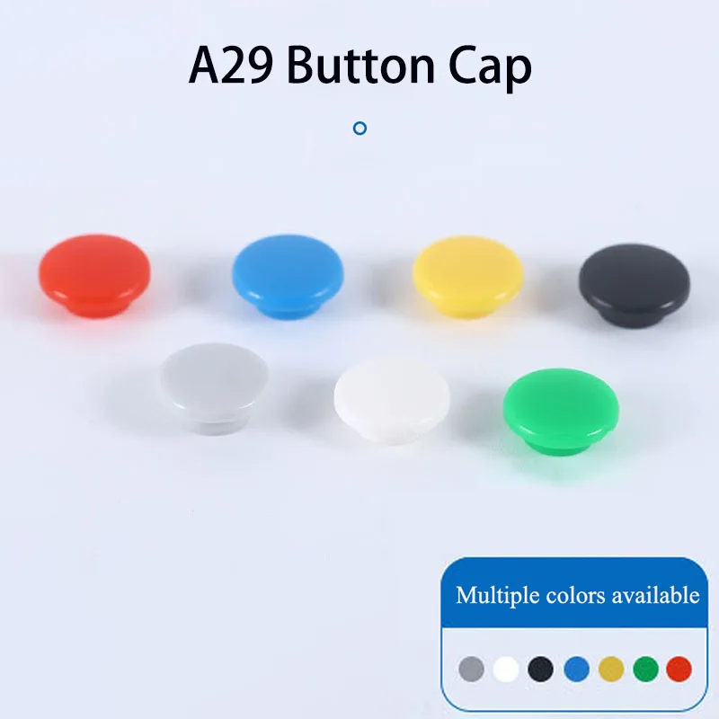 Cltgxdd 1000 piezas cubierta de cerradura A29/diámetro exterior 6/alto 4/agujero interior 3,1/3,2/3,4mm, adecuado para interruptores táctiles 6x6 6*6 - imagen 2