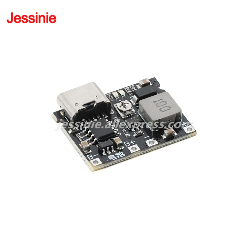 5 uds/1 ud 18650 cargador de batería de litio Boost descarga módulo ajustable integrado 3,7 V a 9V 5V/2A Micro tipo C - imagen 4