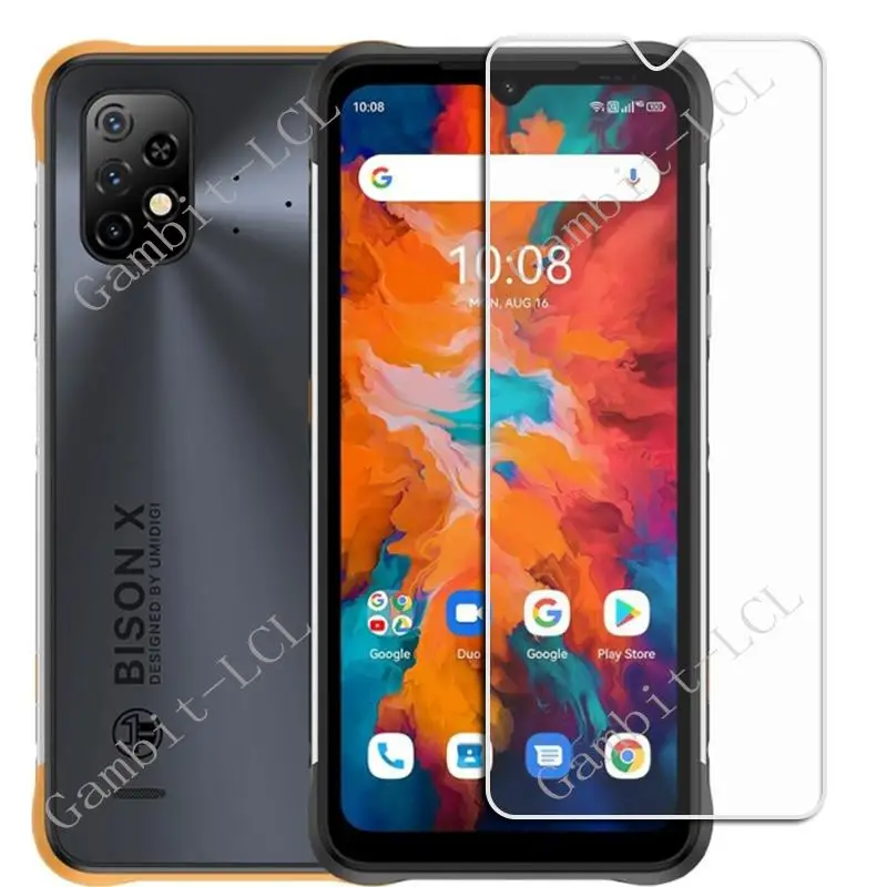 Protector de pantalla de vidrio templado, 2 piezas, para UMIDIGI Bison 2 Pro GT2 5G F3 4G F3S Power 7 Max 7S A11 Pro Max A11s 2021 X10 - imagen 3