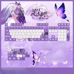 Teclas PBT Castorice – Kit Gaming Mecánico Perfil Cherry