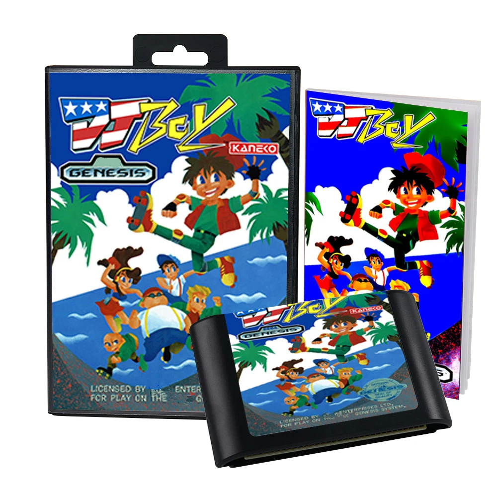 Cartucho de juego retro DJ Boy de 16 bits para consolas de videojuegos Sega Genesis Megadrive - imagen 4