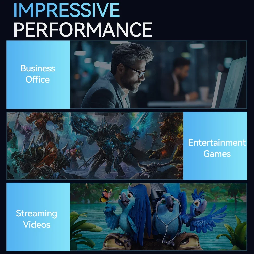 2025 NUEVO Mini PC portátil Intel Core i9 8950HK Windows 11 Pro PC intel UHD Gráficos Ethernet 10/100/1000Mbps Computadora de escritorio PC - imagen 5