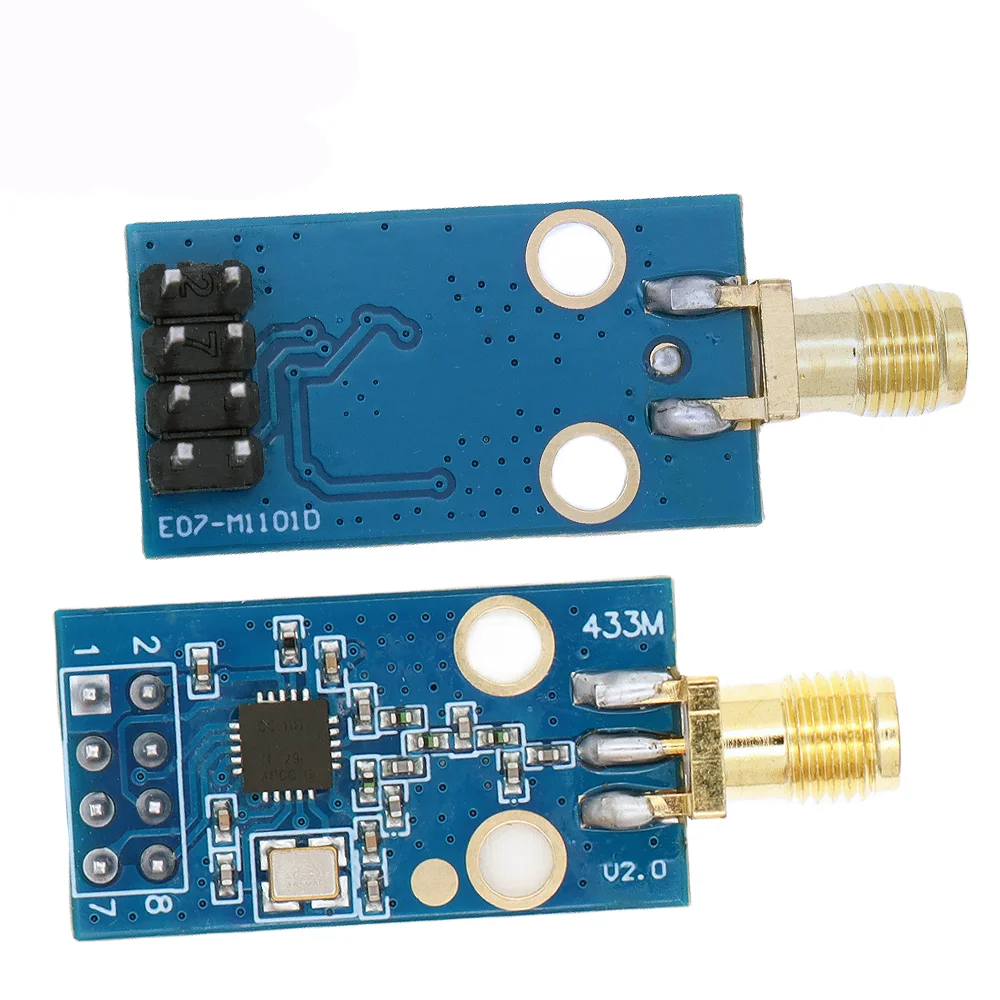 Módulo inalámbrico CC1101 de 433MHz con módulo transceptor inalámbrico de antena SMA - imagen 2