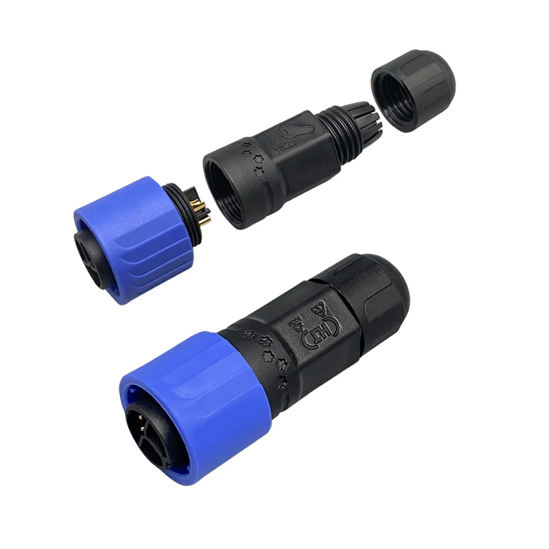 Conector M19 2 + 3 macho hembra enchufe de aviación bicicleta eléctrica nuevos enchufes de carga de energía conectores de batería de litio de torre - imagen 2