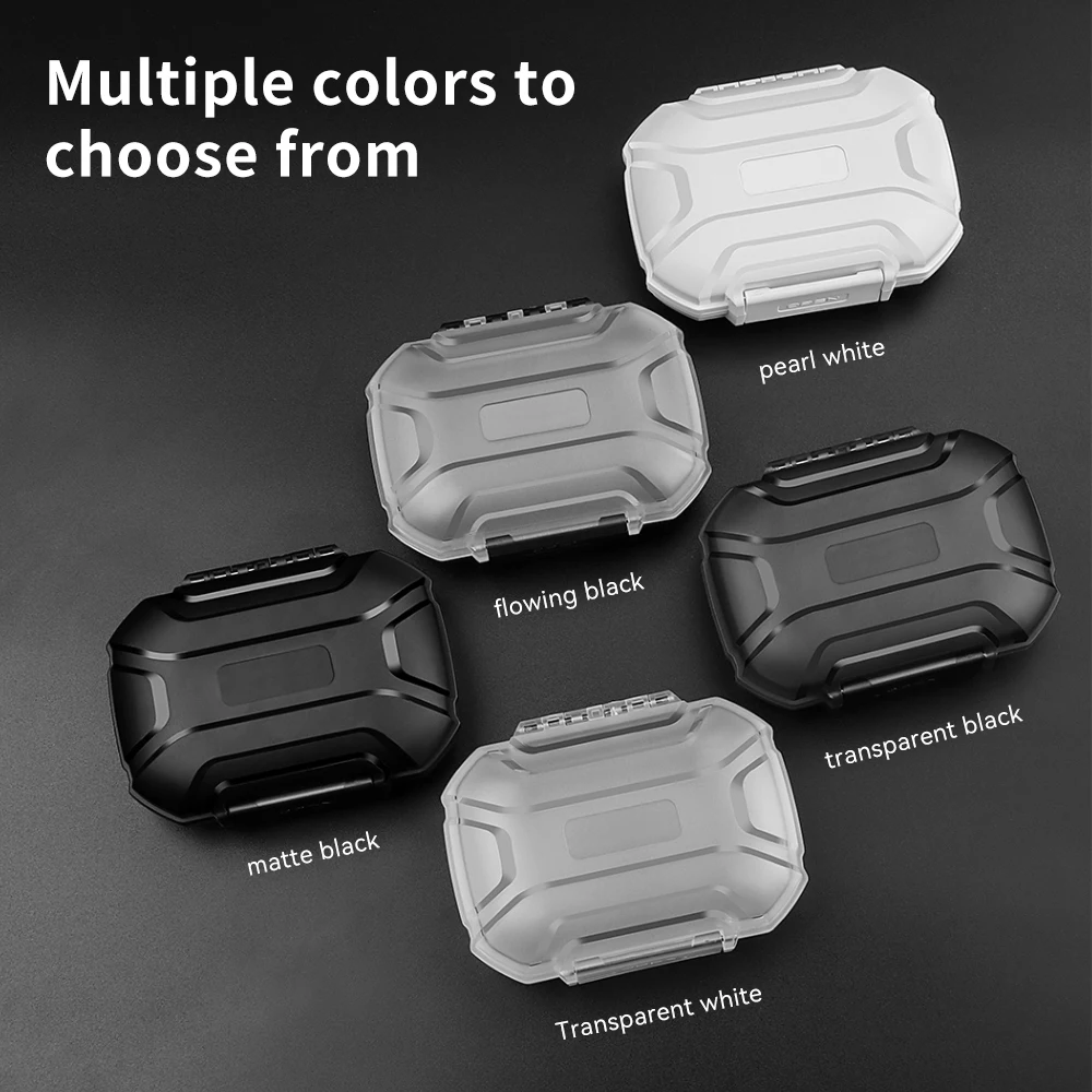 Estuche de almacenamiento portátil para auriculares, Estuche Duro a prueba de polvo, impermeable, a prueba de golpes, bolsa de gran capacidad, caja de auriculares - imagen 2