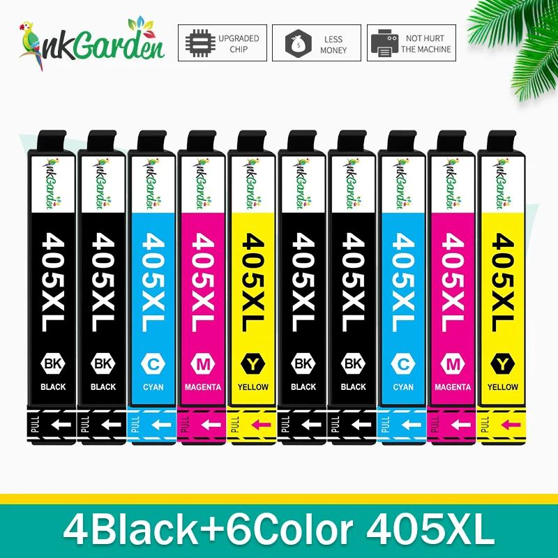 Cartucho de tinta 405XL 405 XL T405 Compatible con impresora Epson WF-3820 WF-3825 WF-4820 WF-4825 WF-4830 WF-8310 WF-7830 7840 7835