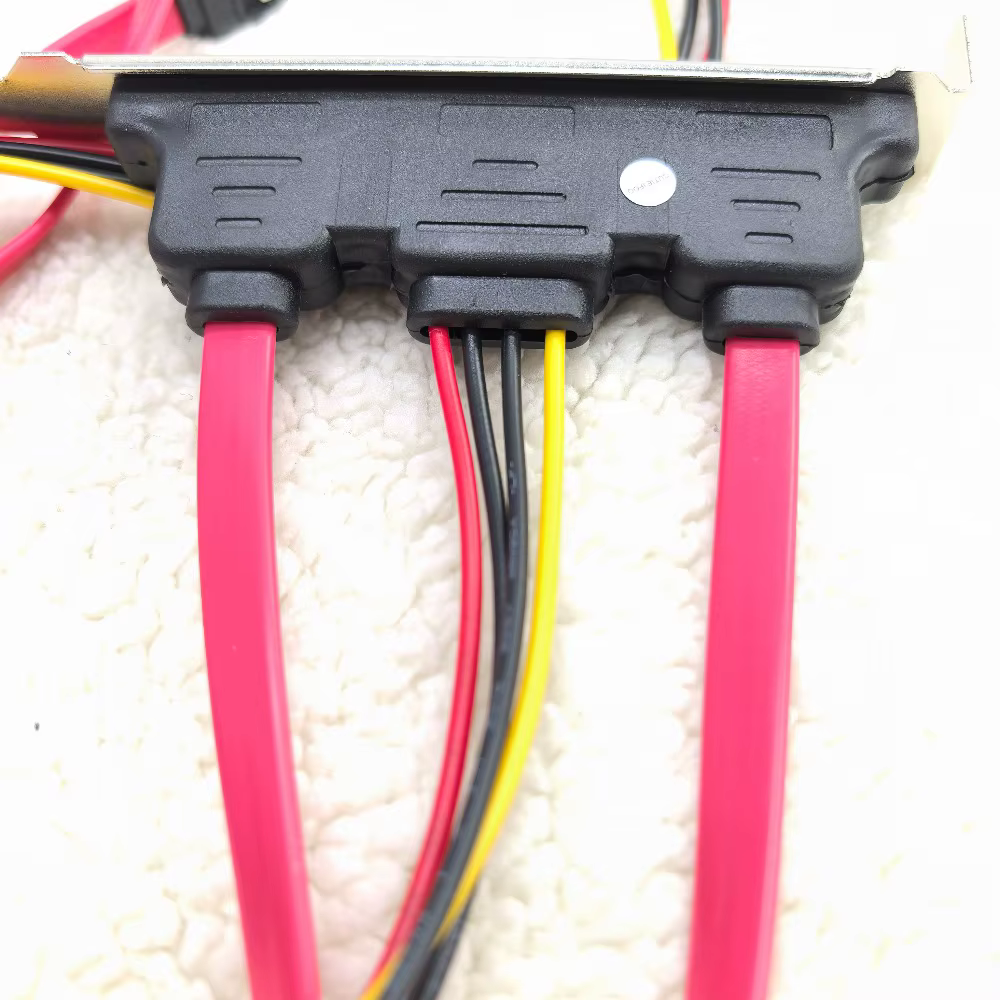 Adaptador SATA a eSATA con alimentación Molex para disco duro externo - imagen 4