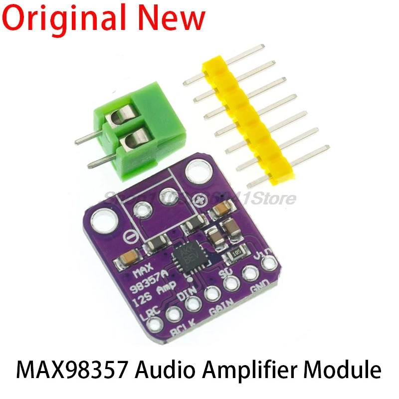 Max98357 I2S 3W amplificador Clase D interfaz de ruptura módulo decodificador Dac placa de Audio sin filtro para Raspberry Pi Esp32