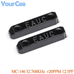 MC-146 Oscilador de Cristal Pasivo 32.768kHz ±20ppm 12.5pF 7x1.5mm