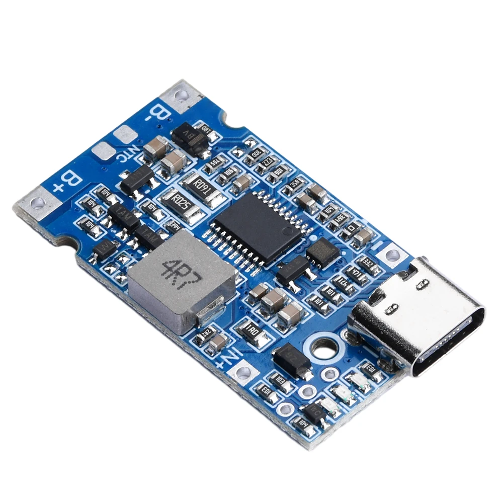 Módulo de carga de batería de litio tipo C USB 2S 3S 4S BMS 4,5 V-15V 18W 2A Placa de carga rápida QC para batería de litio 18650 - imagen 3