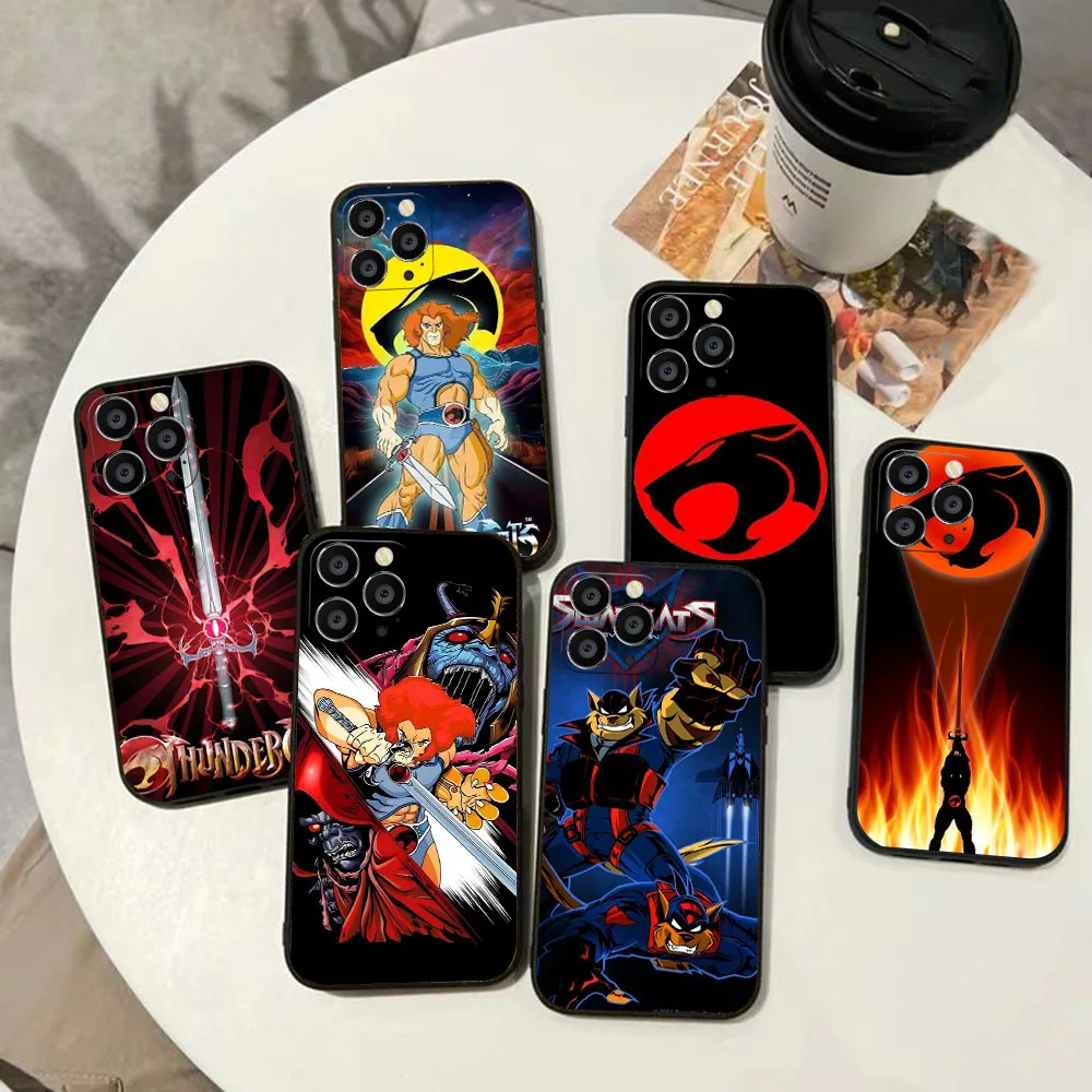 Funda blanda de Thundercats BY-70 para iPhone X XS 11 12 13 14 Mini Pro Max Plus - imagen 2