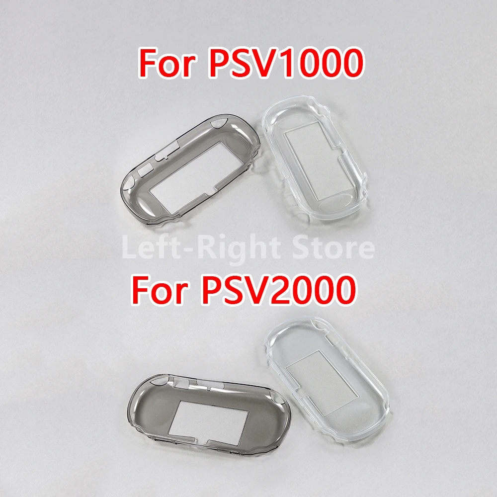 8 Uds funda protectora transparente de TPU para PS Vita PSV 1000 2000 protección transparente TPU cubierta suave para consola de juegos PSV1000 PSV2000