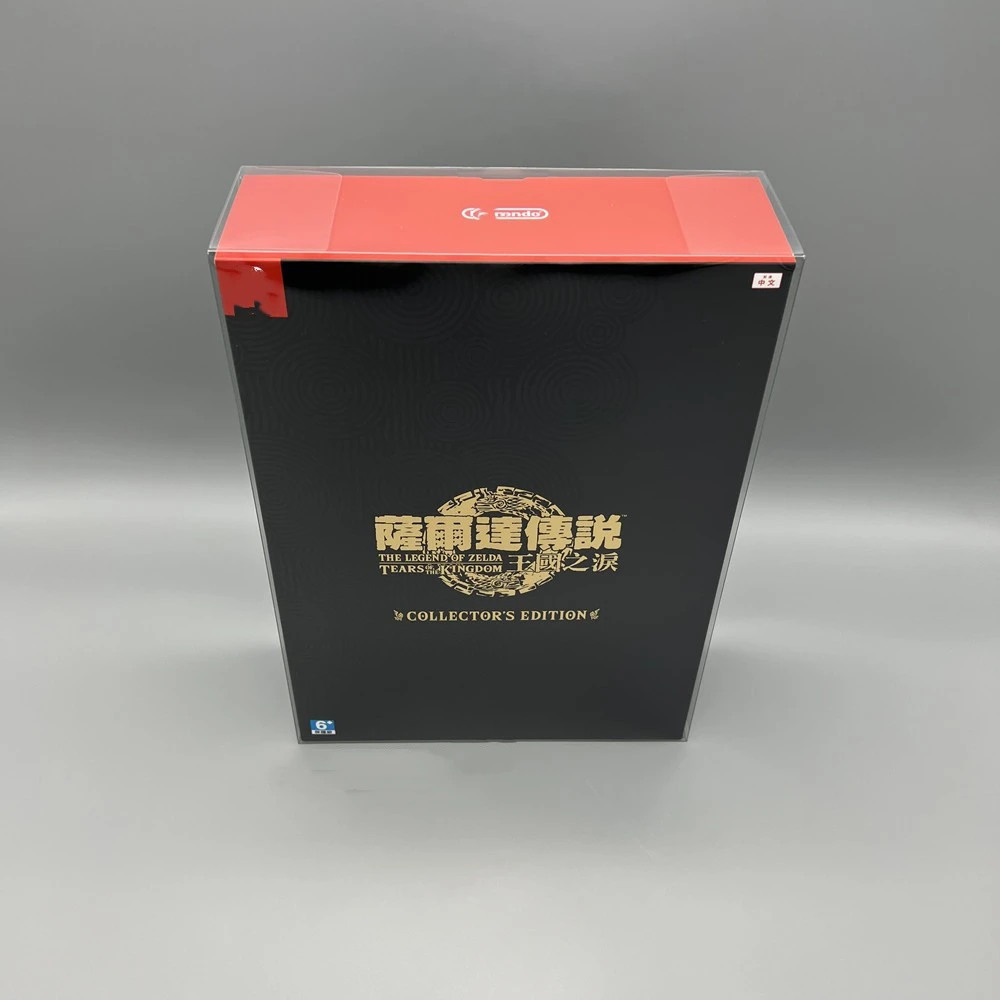 Transparent Box Protector For The Legend of Zelda: Tears of the Kingdom Collect Boxes TEP Storage Game Shell Clear Display Case - imagen 2