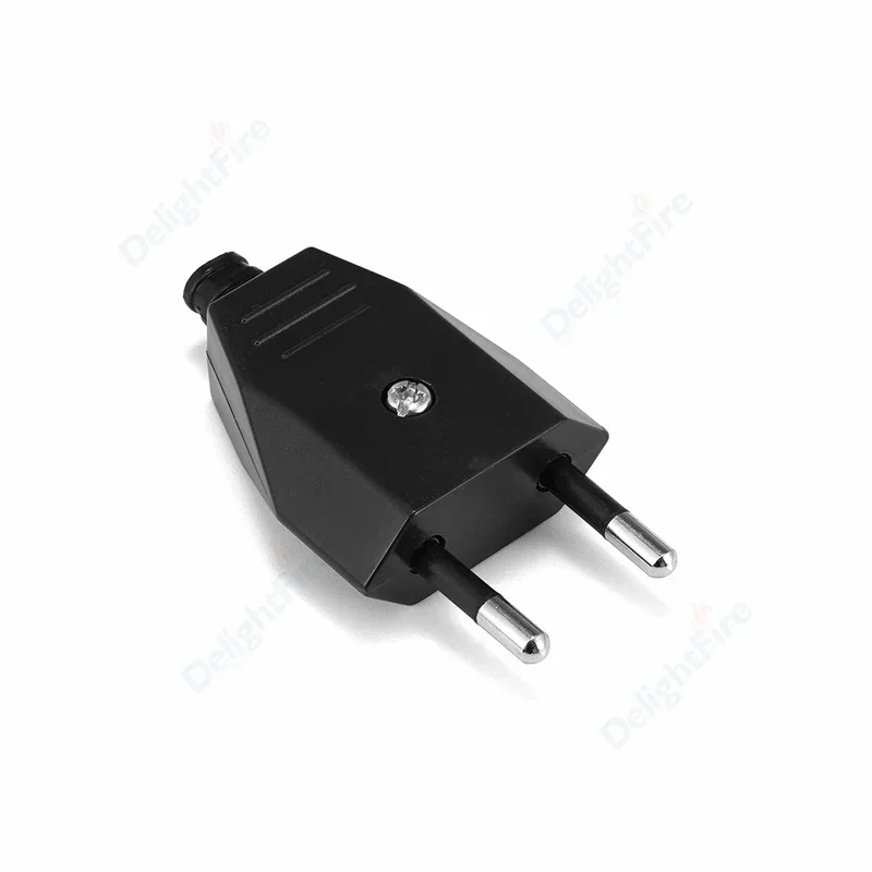 Adaptador de enchufe europeo, salida de repuesto macho de 16A, convertidor de enchufe eléctrico Schuko recargable, conector de cable, enchufe desmontable - imagen 3
