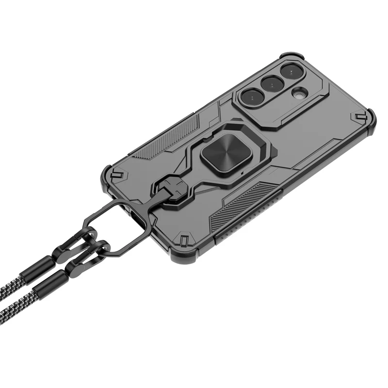 Funda de teléfono King Kong con soporte de Metal para Samsung Galaxy S26, hoja de hierro magnética para Samsung Galaxy S26 Pro чехол, funda trasera - imagen 4