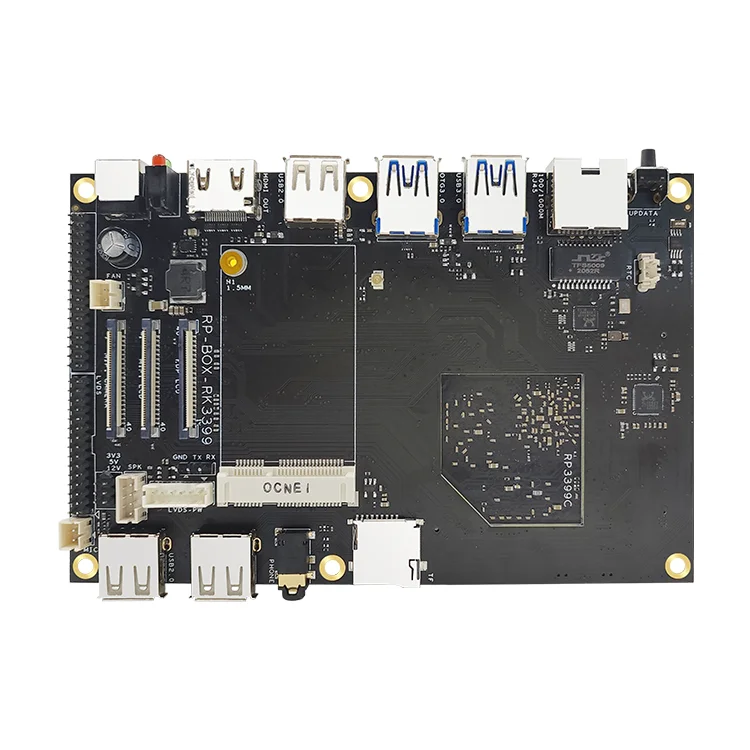Placa de desarrollo Rockchip rk3399 placa central rk3399 4K rockchip RP-BOX-RK3399