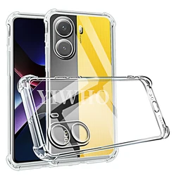 Xiaomi Poco X7 Pro Funda a prueba de golpes Transparente NFC Protección