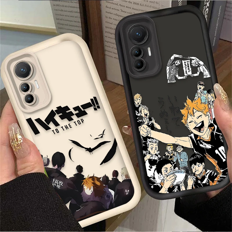 Cool Hot Anime Haikyuu funda para Xiaomi Poco X7 X6 X5 X3 NFC F7 F6 F5 F3 M7 M6 Pro 4G 5G Mi 12 11 Lite NE 5G 13T 12T 11T 14T Pro - imagen 2