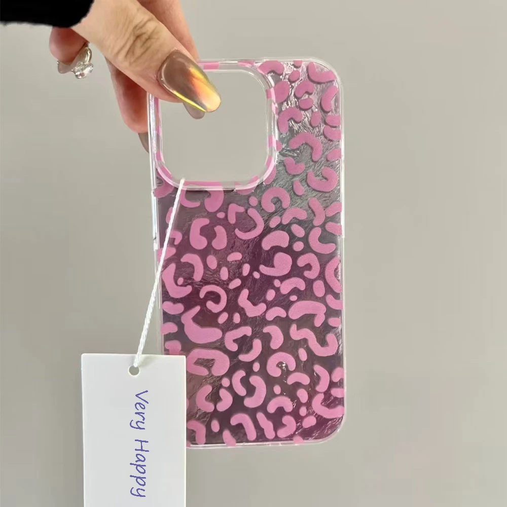 Funda de teléfono con estampado de leopardo rosa Vintage para Xiaomi Redmi Note 14 13 12 11 11S 10 10S 9 8 Pro 9C 13C 14C A3 A4 A3X 9C A1 A2 - imagen 4