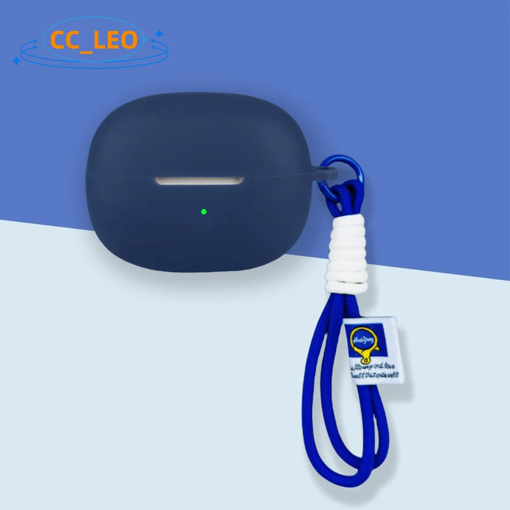 Funda blanda de silicona para QCY Crossky C50, bonito colgante con cordón adecuado para QCY Crossky C50, funda protectora - imagen 2