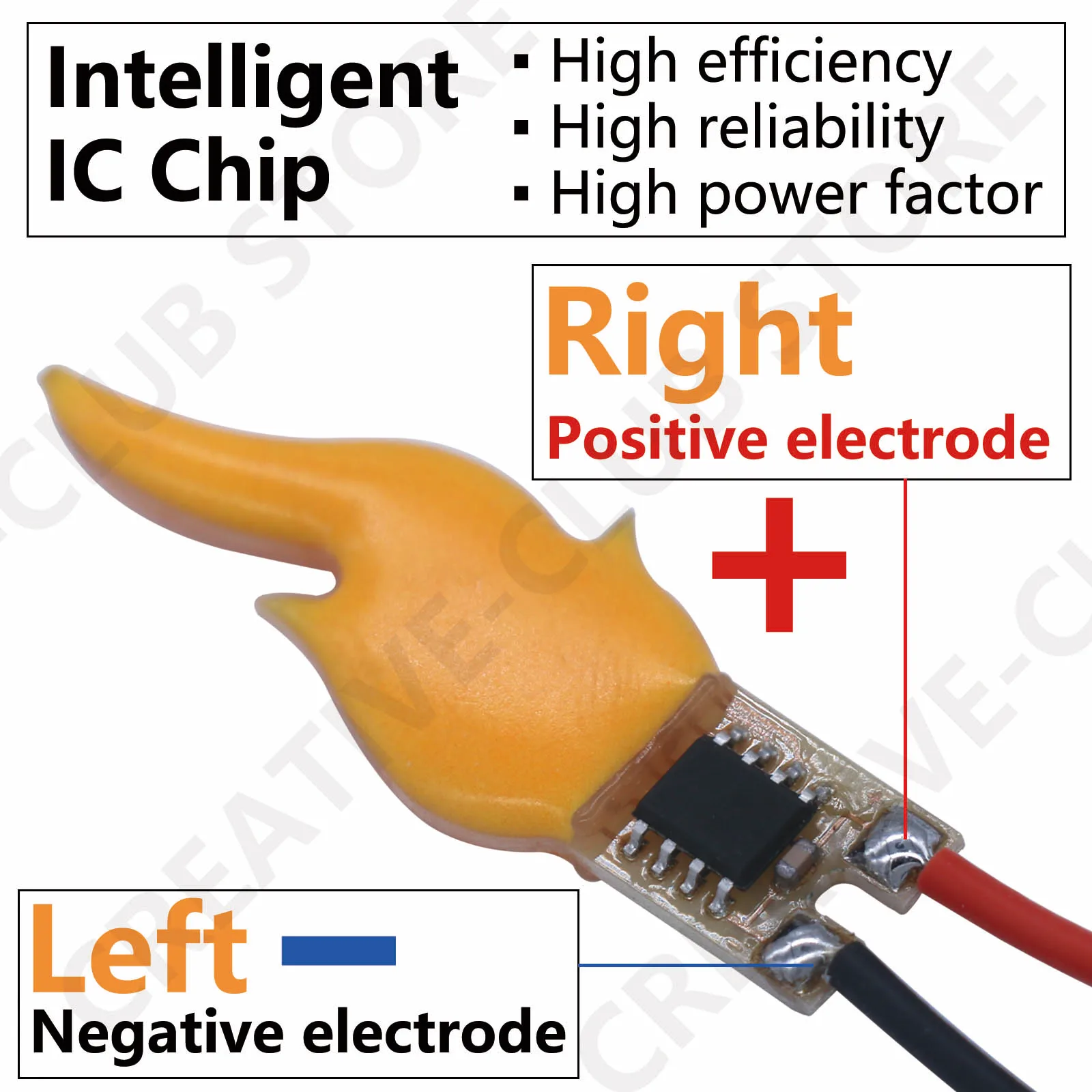 DC 3V 5V LED COB linterna velas Edison llama LED filamento soldadura tira línea diodo decoración Retro bombilla Accesorios - imagen 4