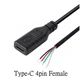 4pin Type-C Female