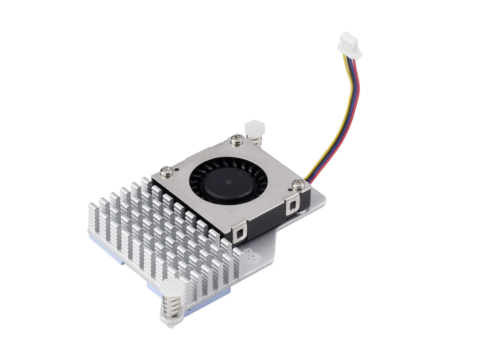 Enfriador activo oficial Raspberry Pi para Raspberry Pi 5, ventilador con control de temperatura, disipador térmico de aluminio, con cinta térmica - imagen 4