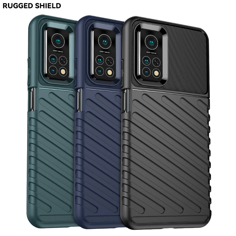 Funda de teléfono de silicona a prueba de golpes para XIAOMI 10T/10T Pro/10T Lite/10i/Redmi K30S/Note 9 Pro 5G, funda de lujo