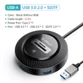 USB3.0 SD TF 0.3M BK
