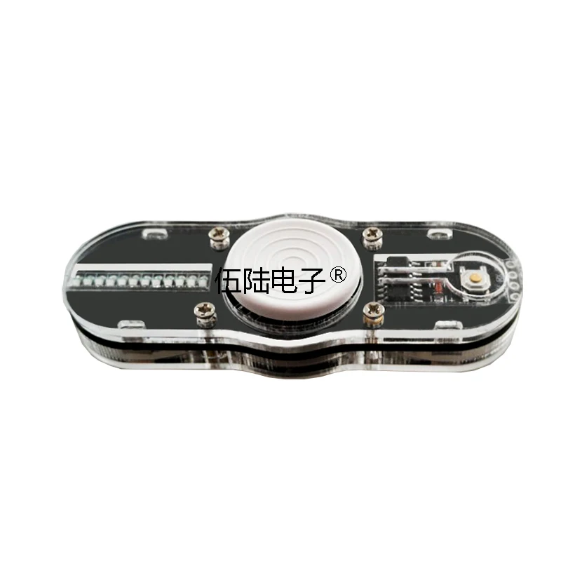 Giroscopio giratorio LED con punta de dedo, Kit electrónico de bricolaje, SMD, divertido, soldadura, práctica, piezas sueltas - imagen 5