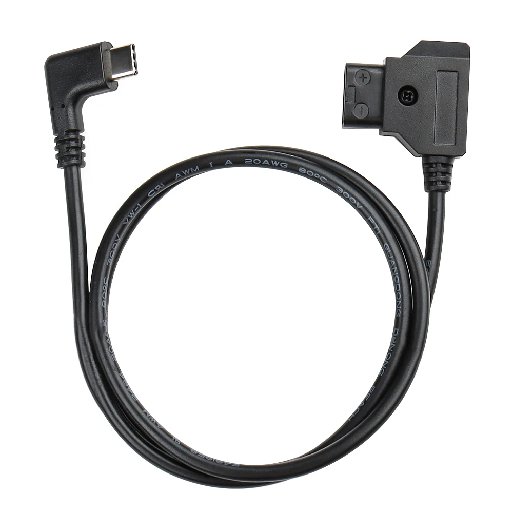 【LANO】 Cable DTAP a tipo C Cable de alimentación de batería de cámara Entrada de grifo D a salida USB C Línea de cable de carga para batería de montaje en V - imagen 3