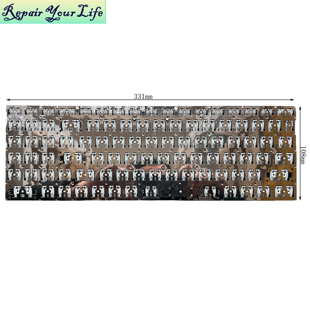 Teclado Inglés de EE. UU. para HaSee X5 A9 HW15S01 HW15S02 teclados de repuesto para portátil EE. UU. Estados Unidos sin retroiluminación Teclado - imagen 2